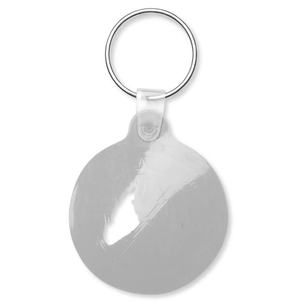 Rounded . Key Holder - Grey
