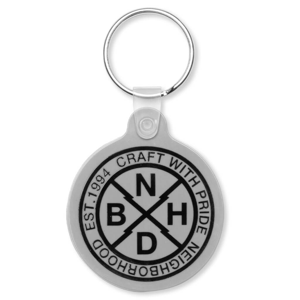 Rounded . Key Holder - Grey
