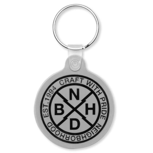 Rounded . Key Holder - Grey