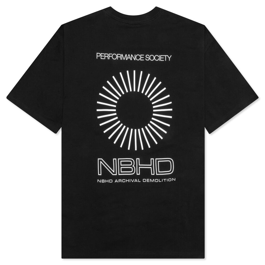 S/S FW 8 C Tee - Black