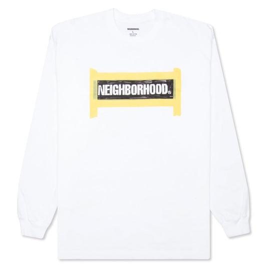 Tape L/S C-Tee - White