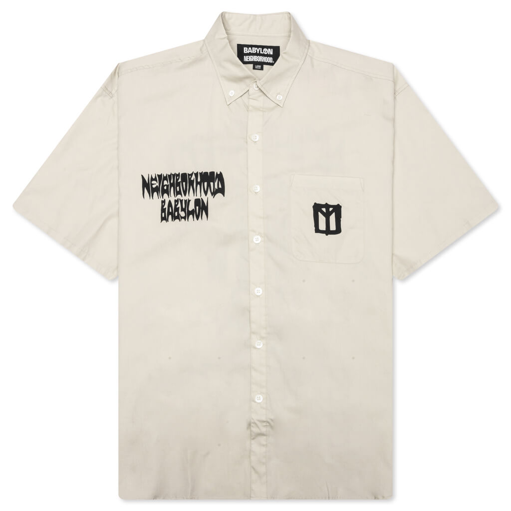 Neighborhood x Babylon BD Shirt SS-1 - Beige