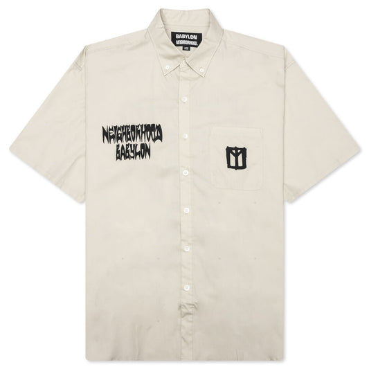 Neighborhood x Babylon BD Shirt SS-1 - Beige