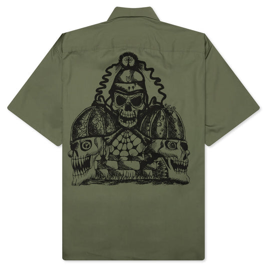 Neighborhood x Babylon BD Shirt SS-2 - Olive Drab
