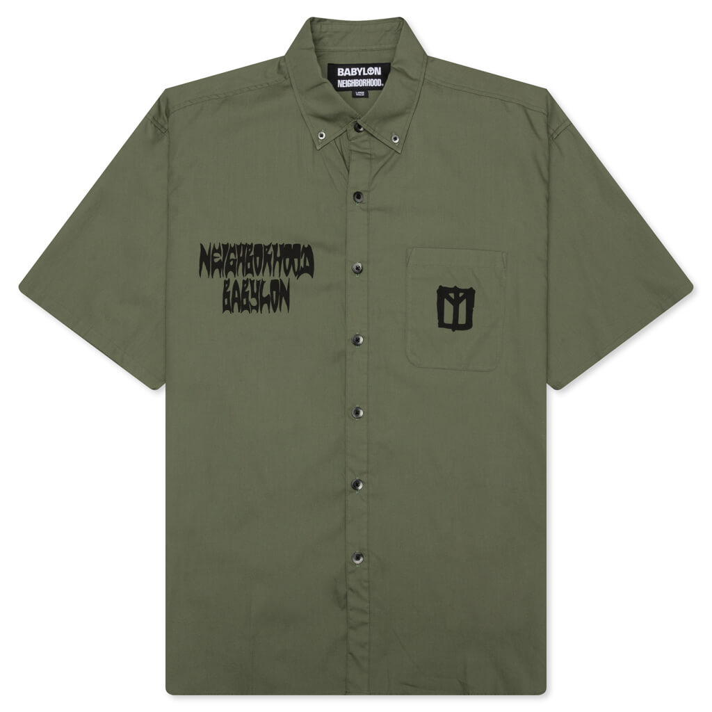 Neighborhood x Babylon BD Shirt SS-2 - Olive Drab