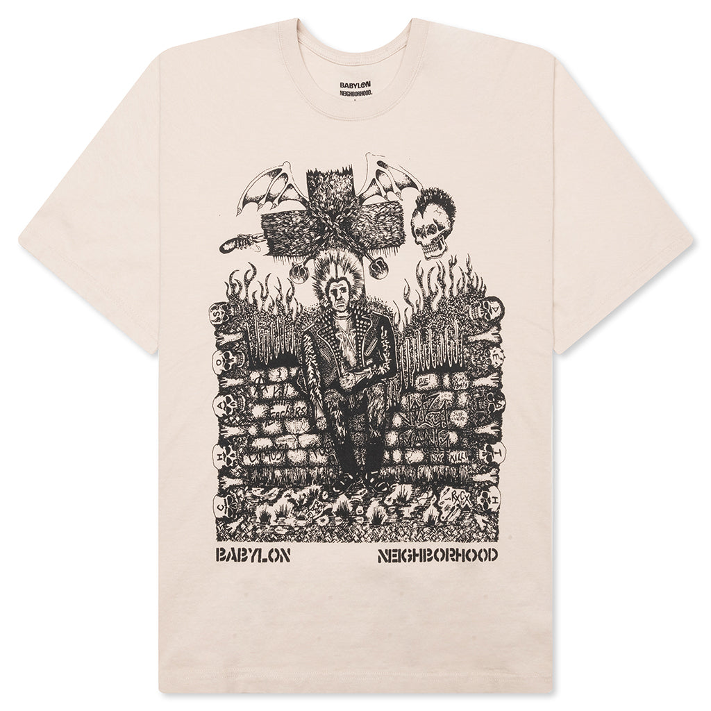 Neighborhood x Babylon Tee SS-1 - Beige