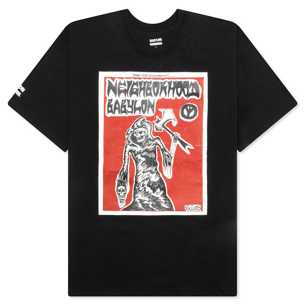 Neighborhood x Babylon Tee SS-4 - Black