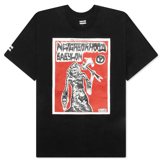 Neighborhood x Babylon Tee SS-4 - Black