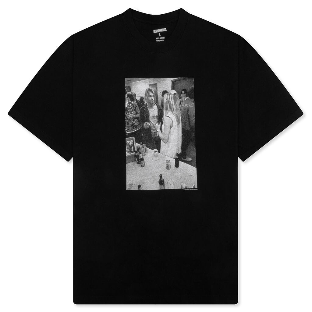 Neighborhood x Charles Peterson S/S Tee 2 - Black