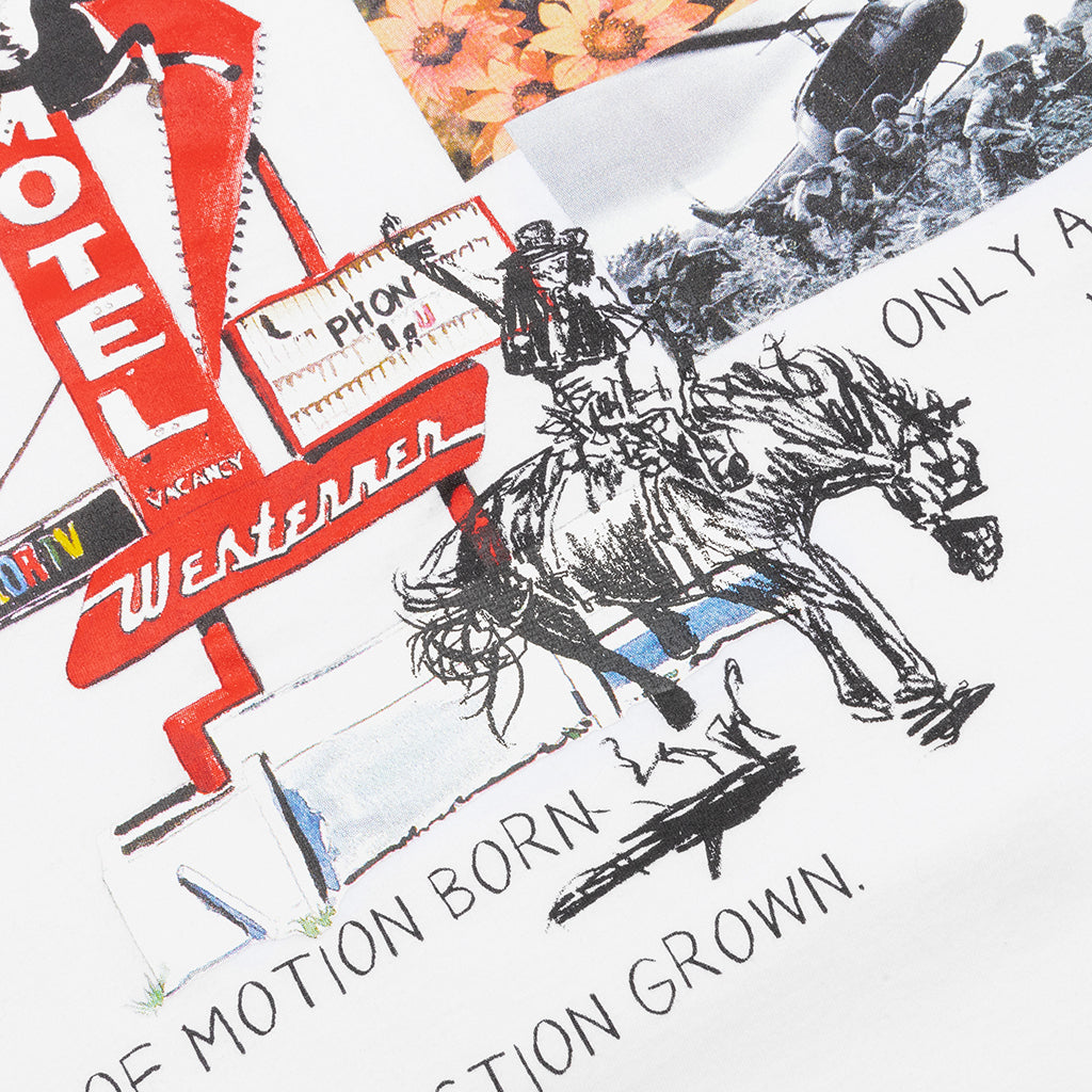 Neighborhood x One Of These Days 1 L/S C-Crew - White