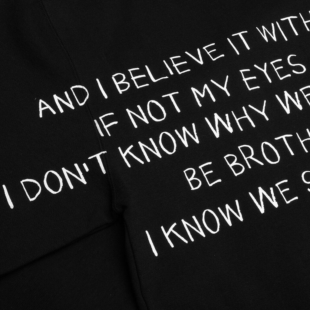 Neighborhood x One Of These Days L/S C-Hooded - Black