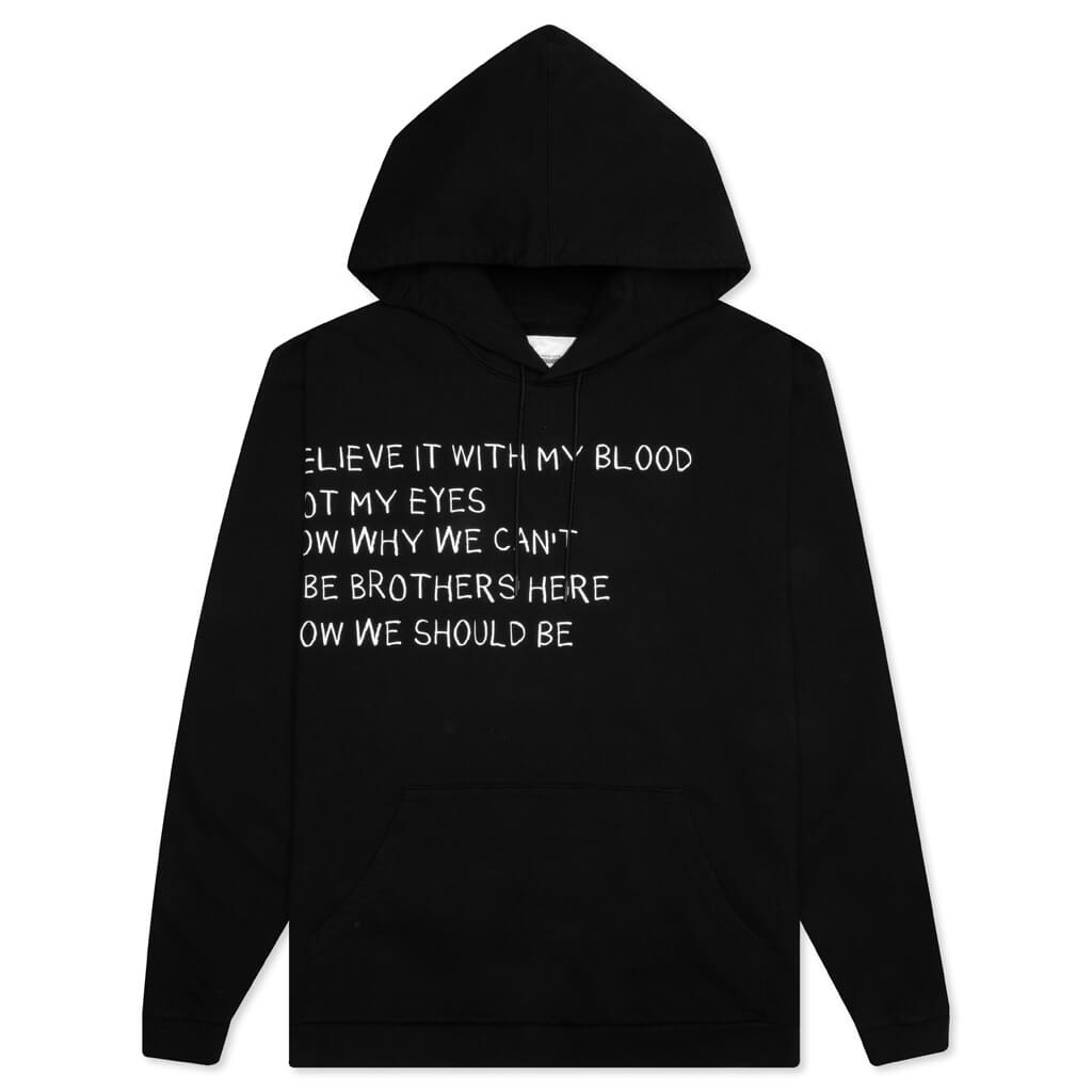Neighborhood x One Of These Days L/S C-Hooded - Black