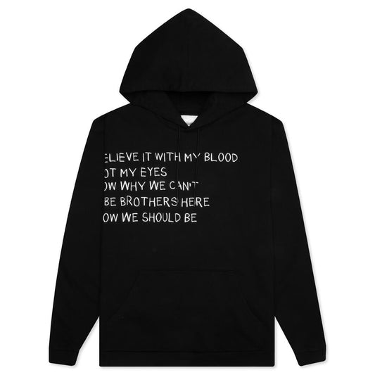 Neighborhood x One Of These Days L/S C-Hooded - Black
