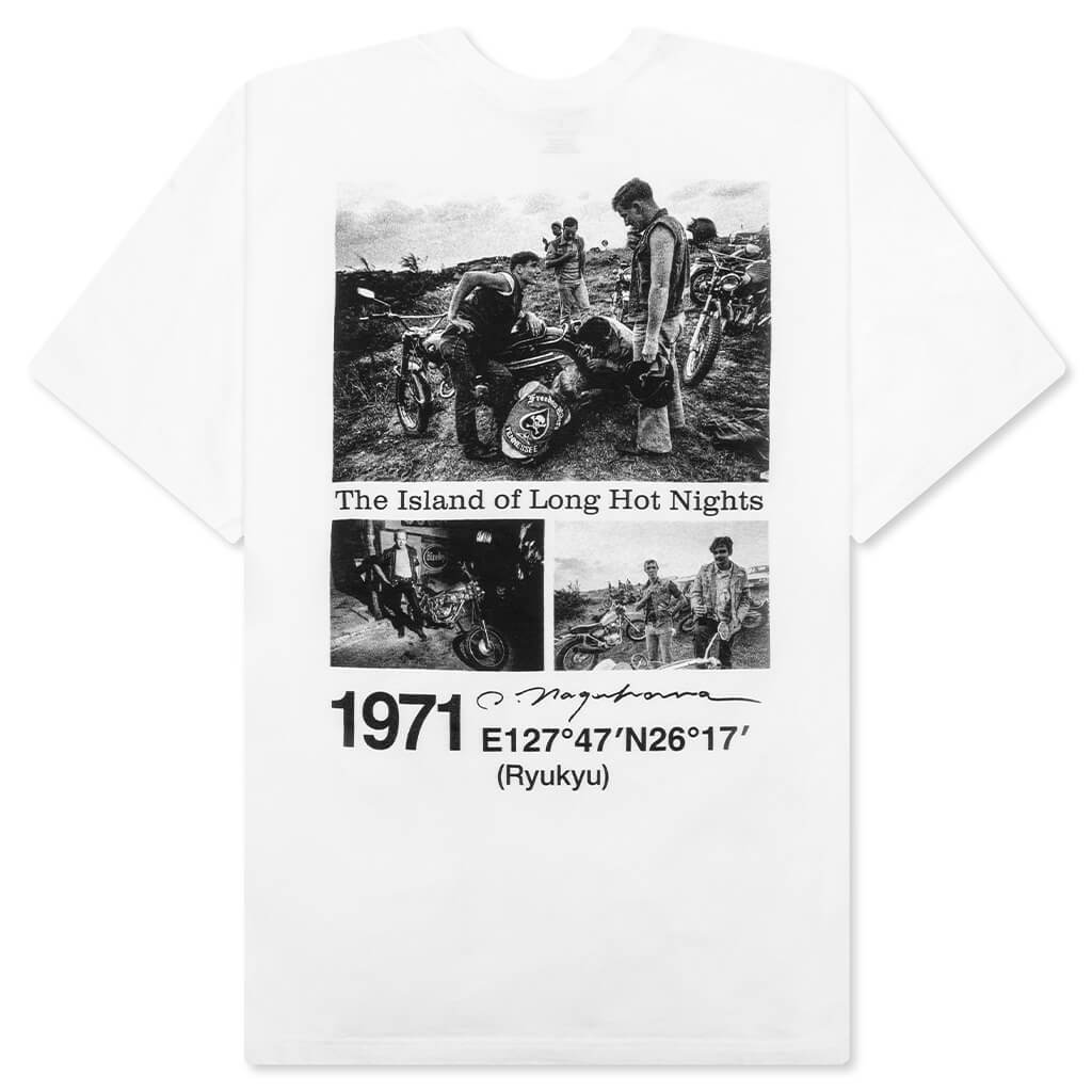 Neighborhood x Osamu Nagahama S/S Tee 2 - White