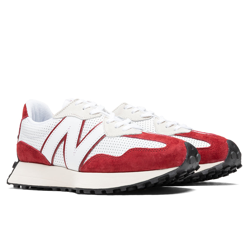 327 - White/Scarlet