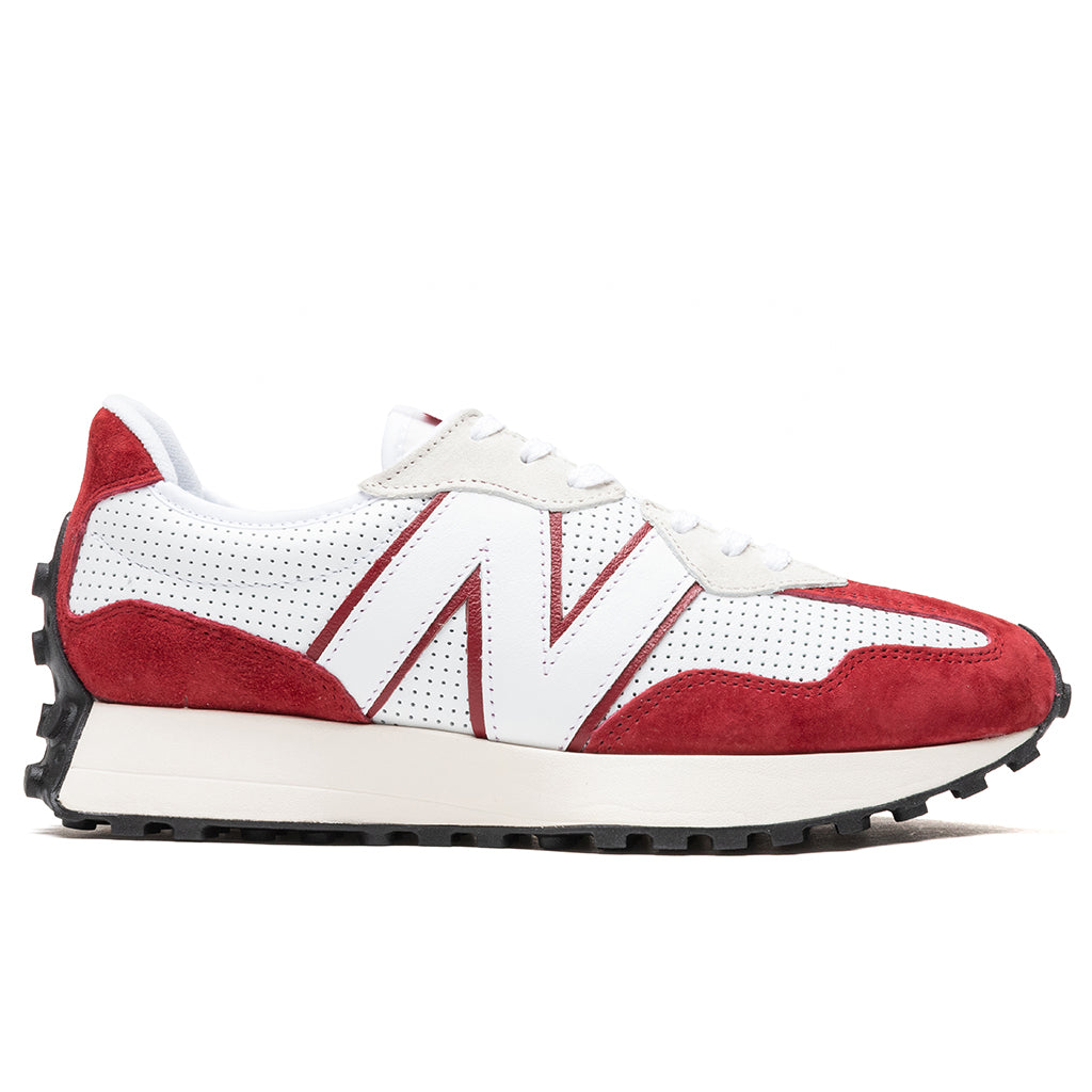 327 - White/Scarlet
