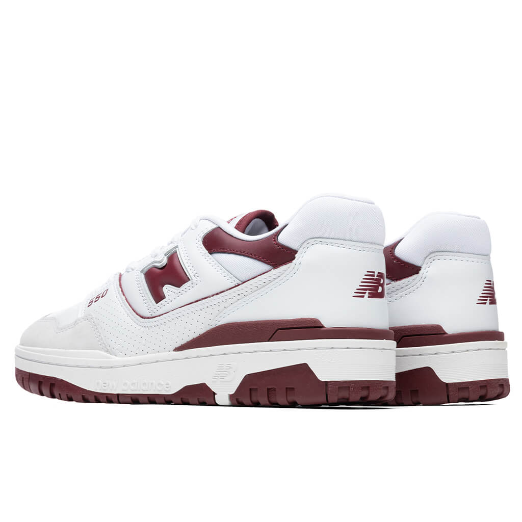 550 - White/Maroon