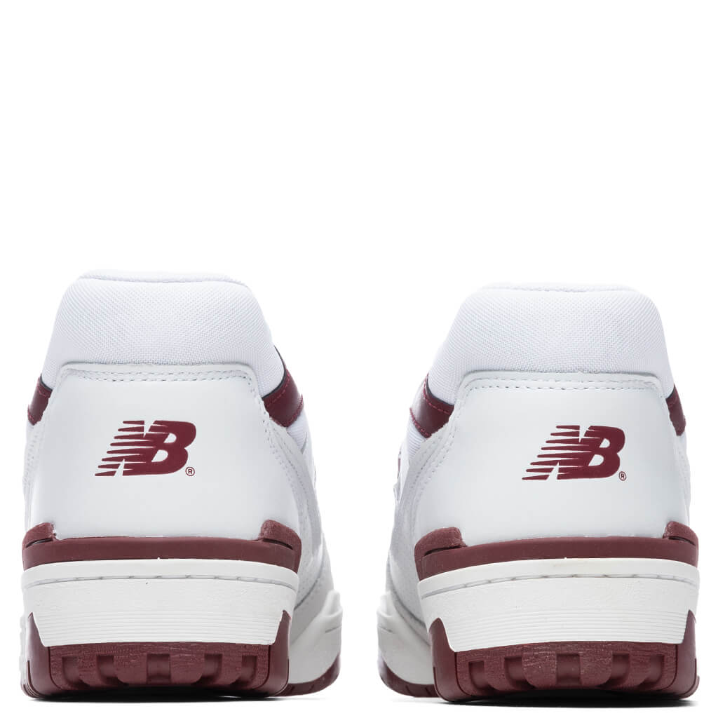 550 - White/Maroon