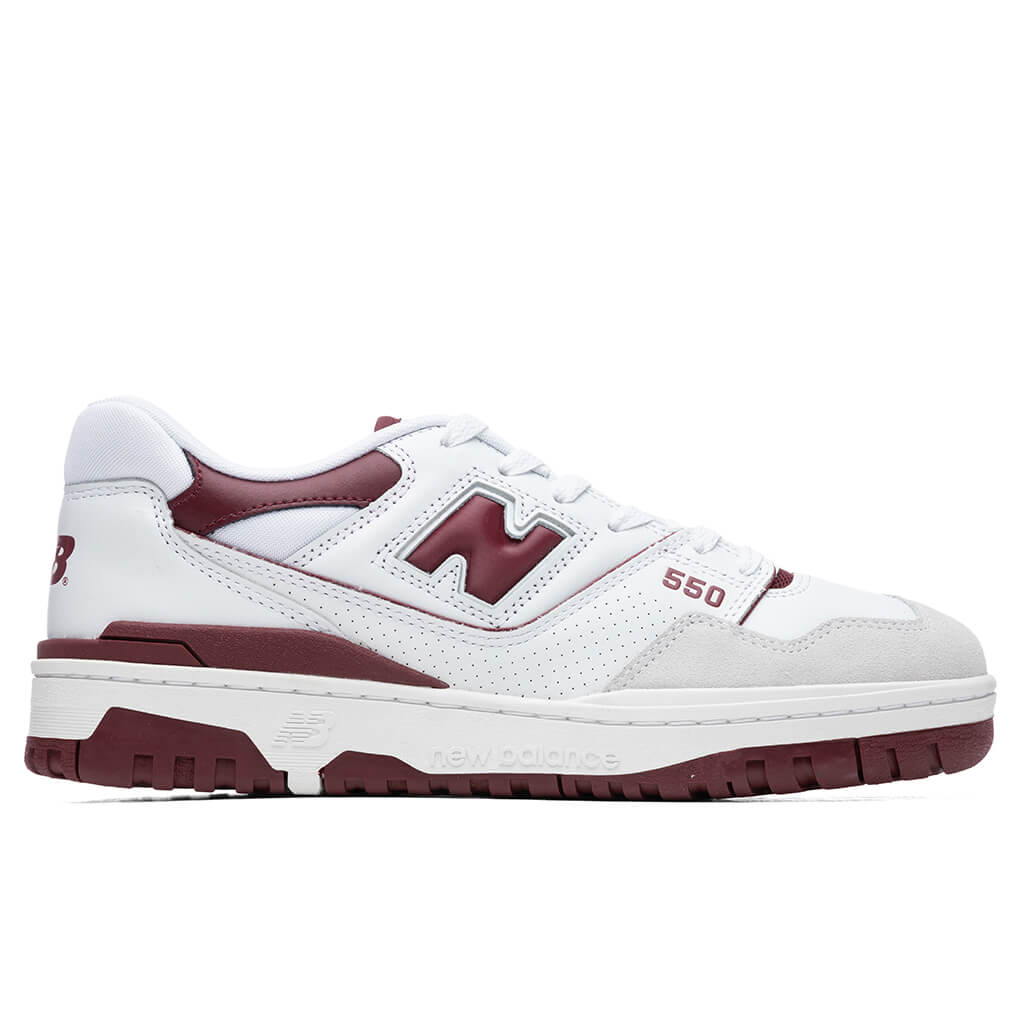 550 - White/Maroon