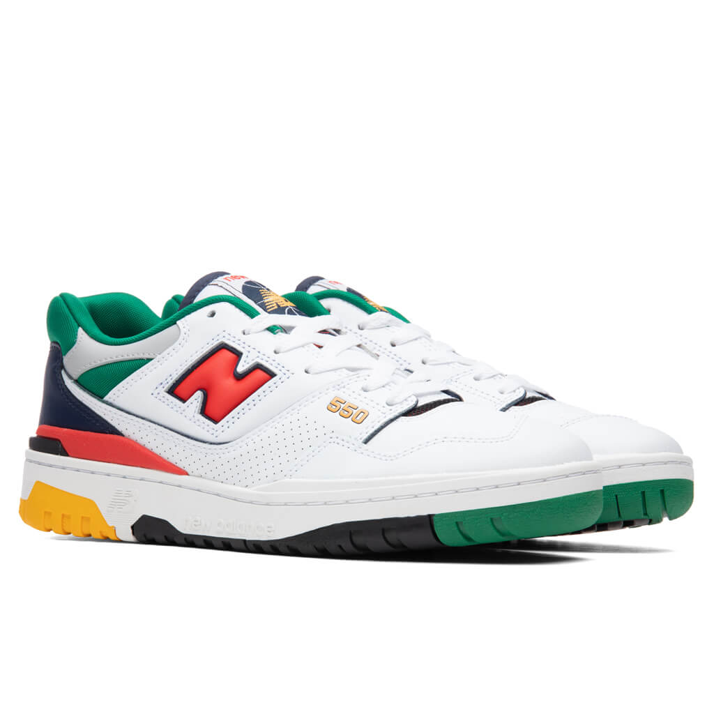 550 - White/Multicolor