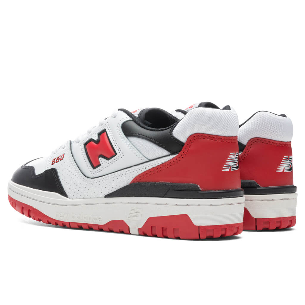 550 - White/Red/Black