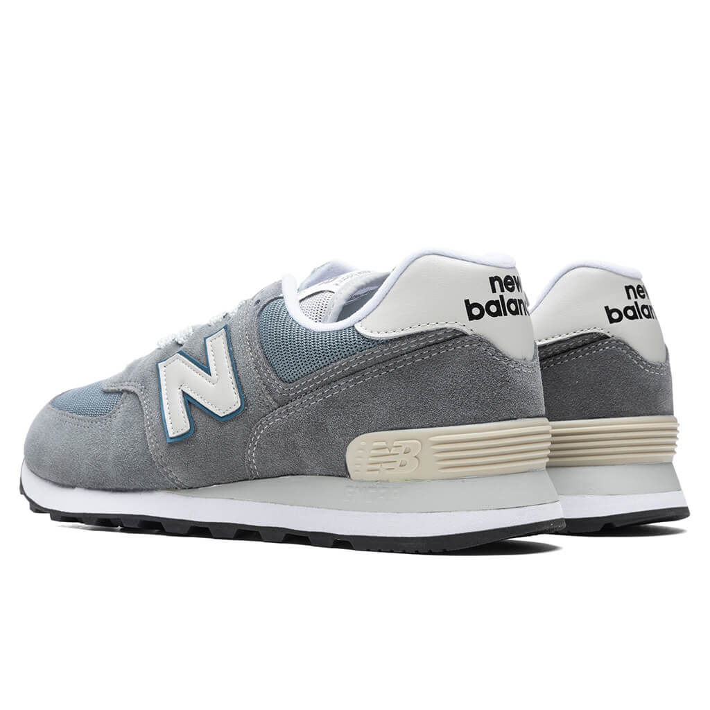 574 - Grey/Sky Blue