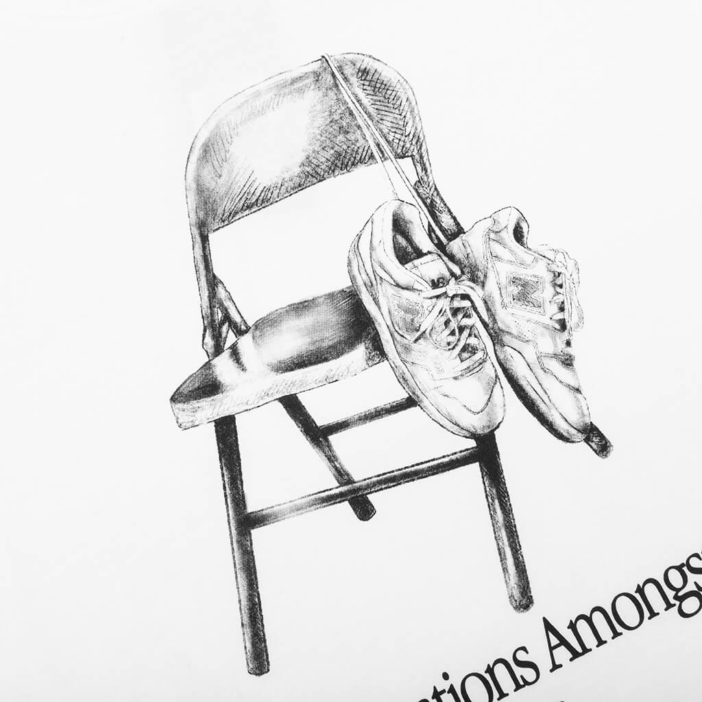 Conversations Amongst BBALL Tee - White