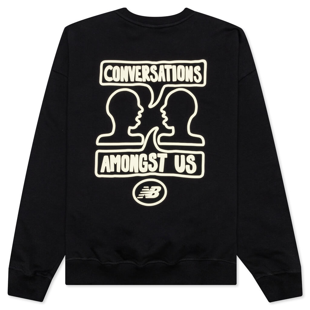 Conversations Amongst Us Crew - Black