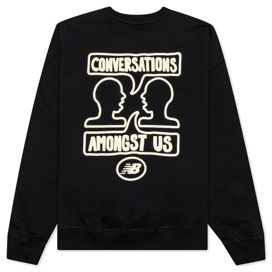 Conversations Amongst Us Crew - Black