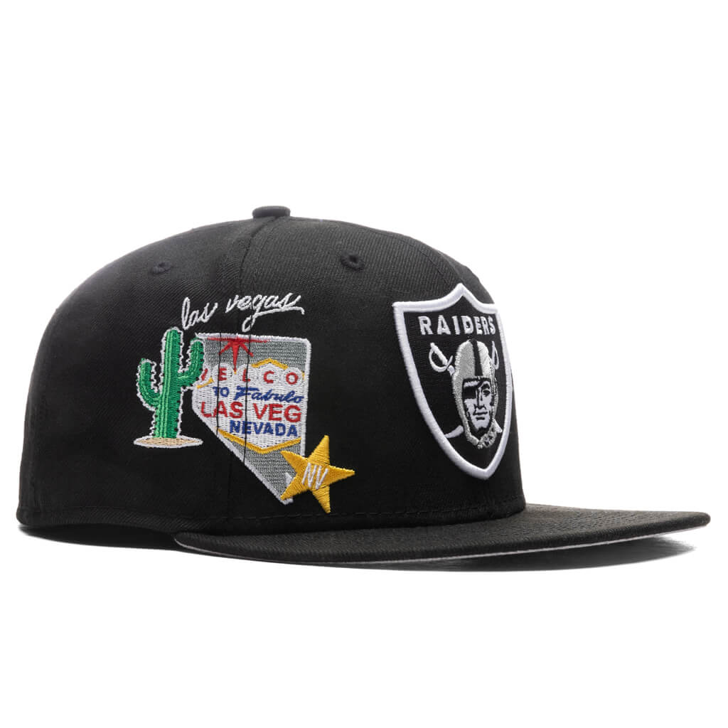 City Cluster 59FIFTY Fitted - Las Vegas Raiders