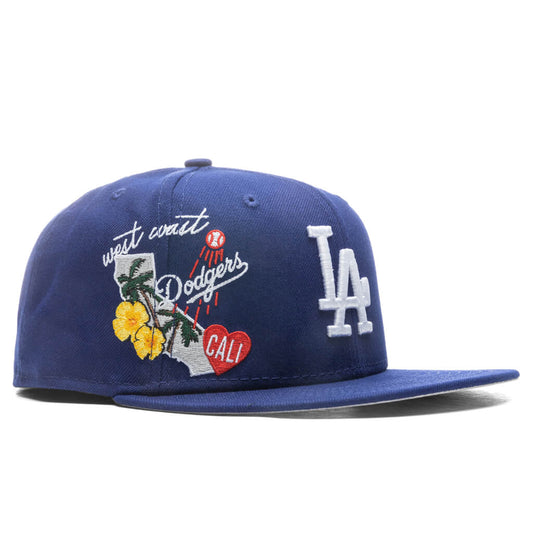 City Cluster 59FIFTY Fitted - Los Angeles Dodgers