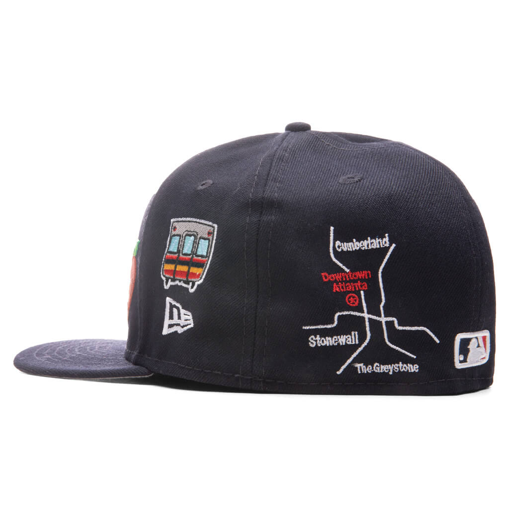 City Transit 59FIFTY Fitted - Atlanta Braves