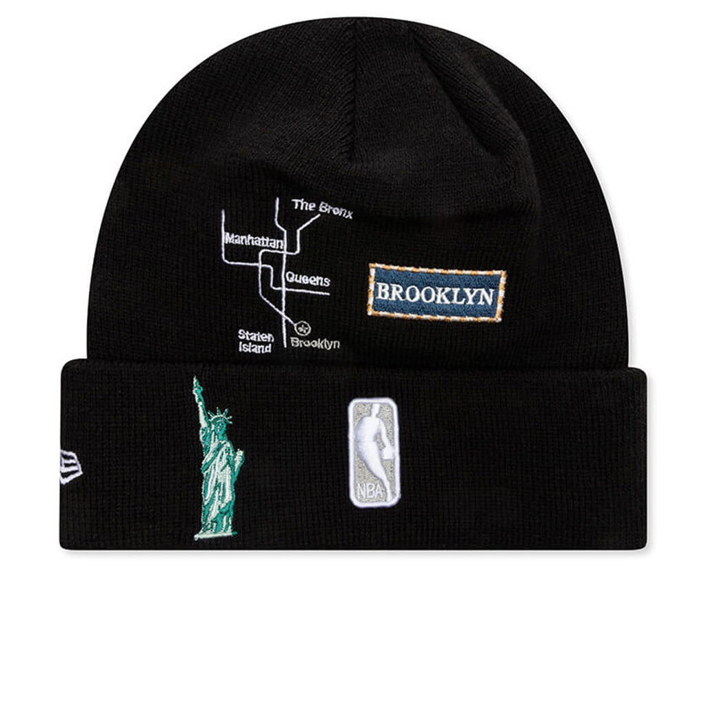 City Transit Knit Beanie - Brooklyn Nets