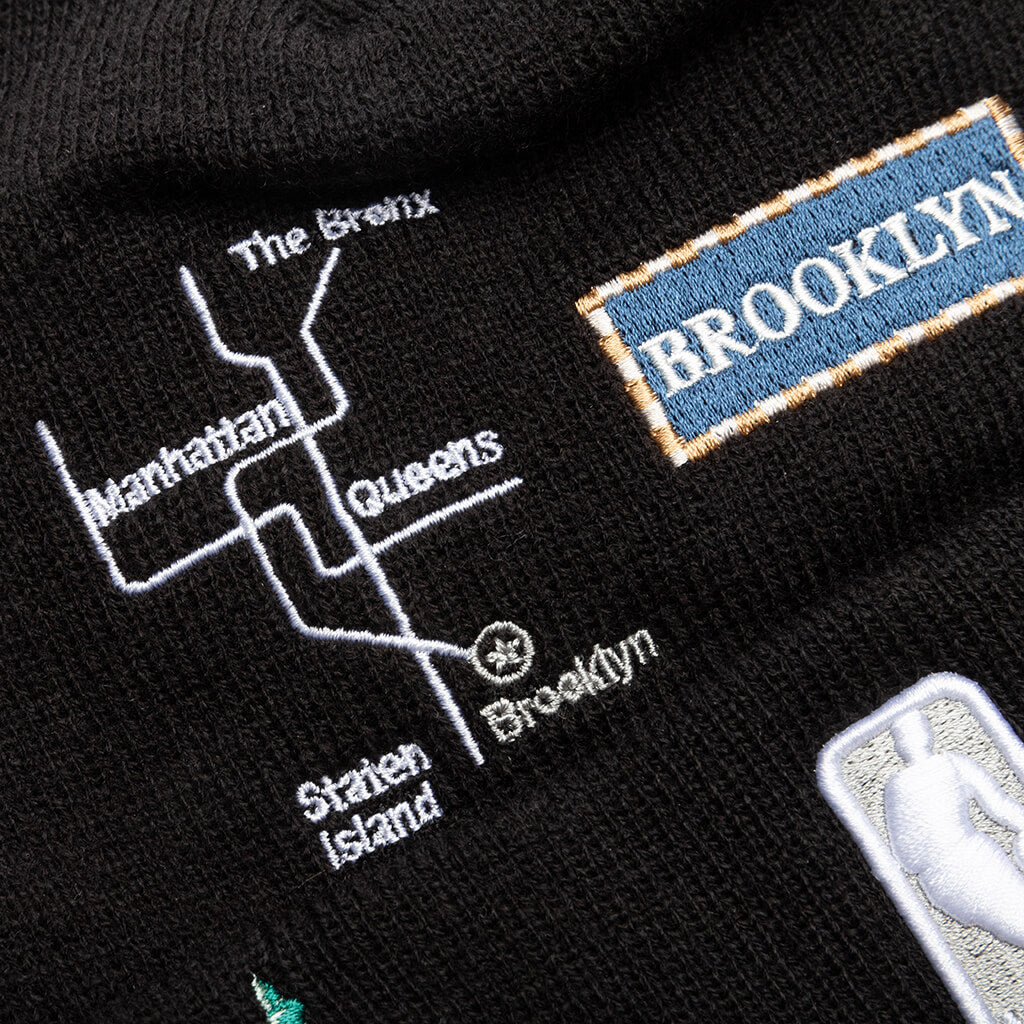 City Transit Knit Beanie - Brooklyn Nets
