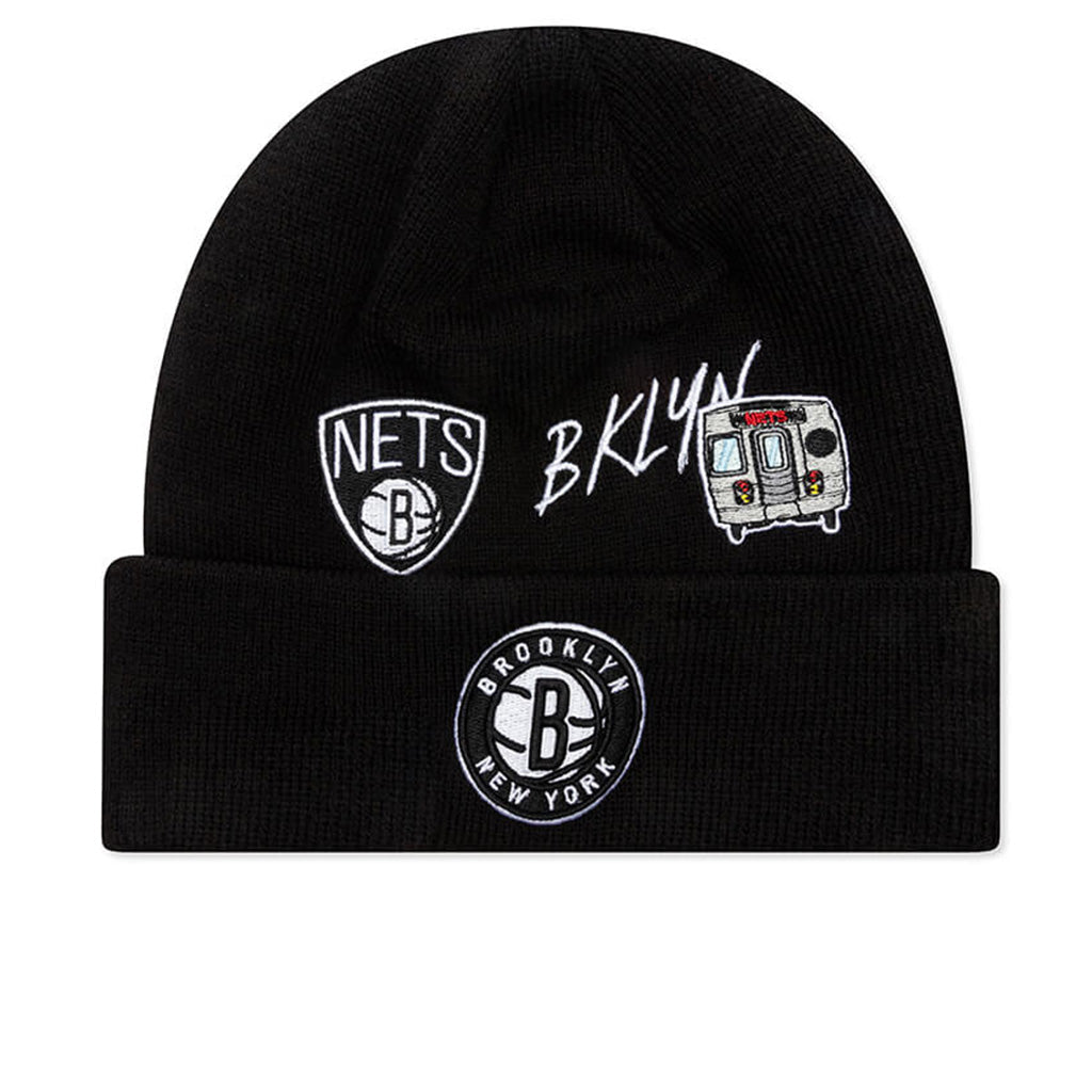 City Transit Knit Beanie - Brooklyn Nets
