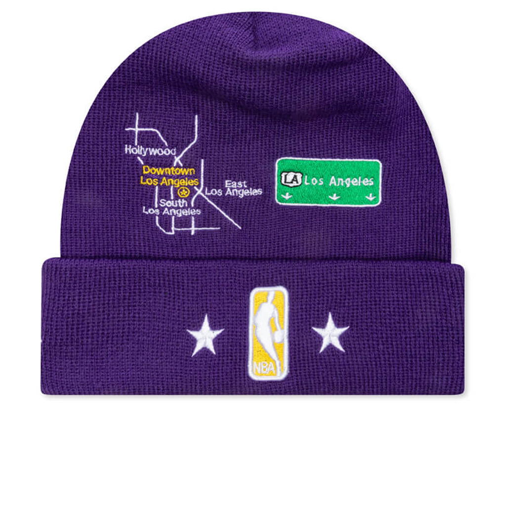 City Transit Knit Beanie - Los Angeles Lakers