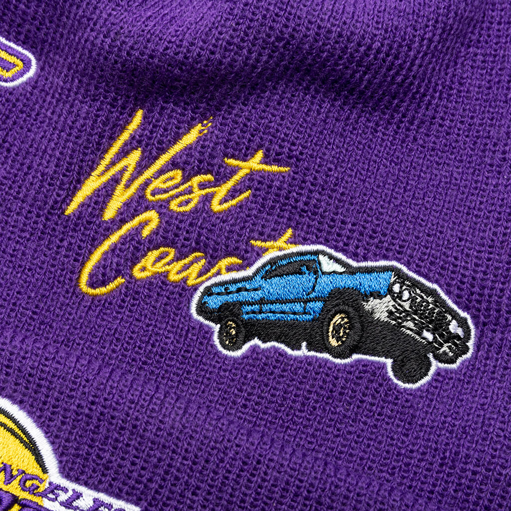 City Transit Knit Beanie - Los Angeles Lakers