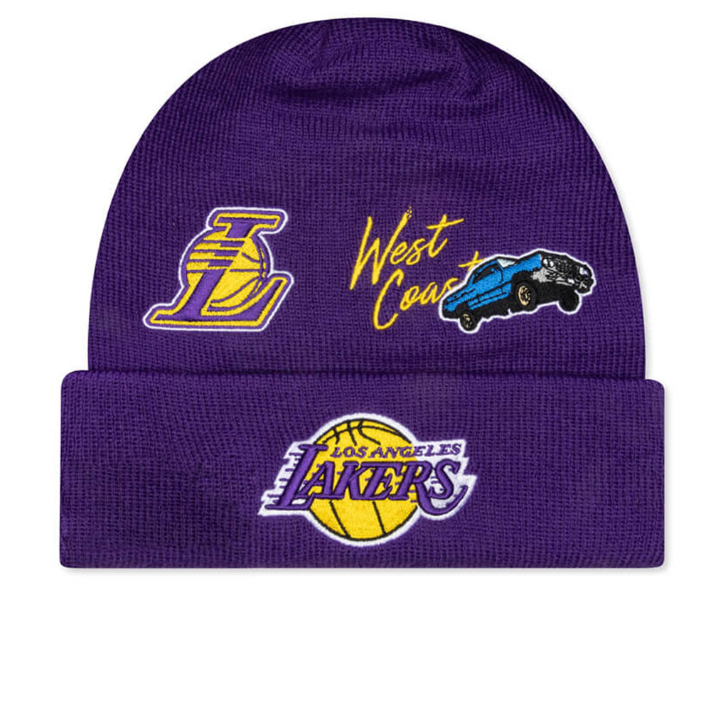 City Transit Knit Beanie - Los Angeles Lakers