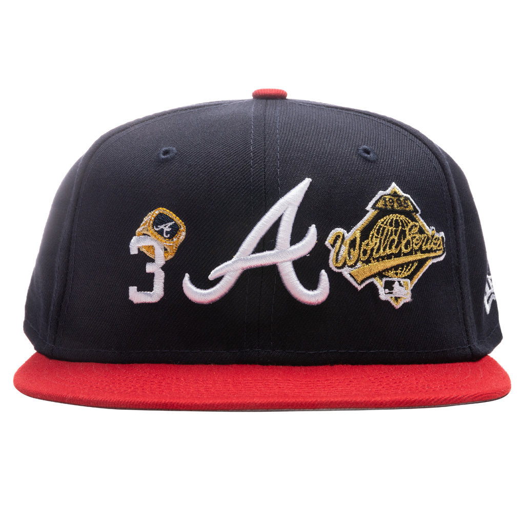 Count The Rings 59FIFTY Fitted - Atlanta Braves