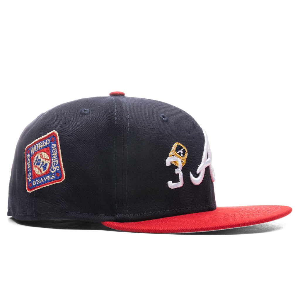 Count The Rings 59FIFTY Fitted - Atlanta Braves