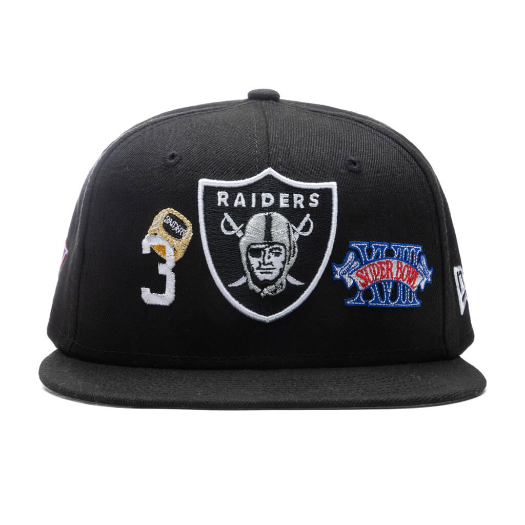 Count The Rings 59FIFTY Fitted - Las Vegas Raiders
