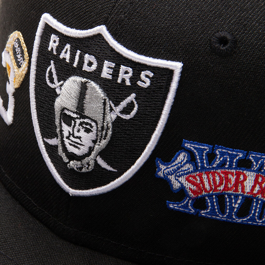 Count The Rings 59FIFTY Fitted - Las Vegas Raiders
