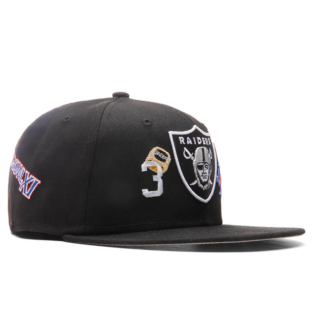 Count The Rings 59FIFTY Fitted - Las Vegas Raiders
