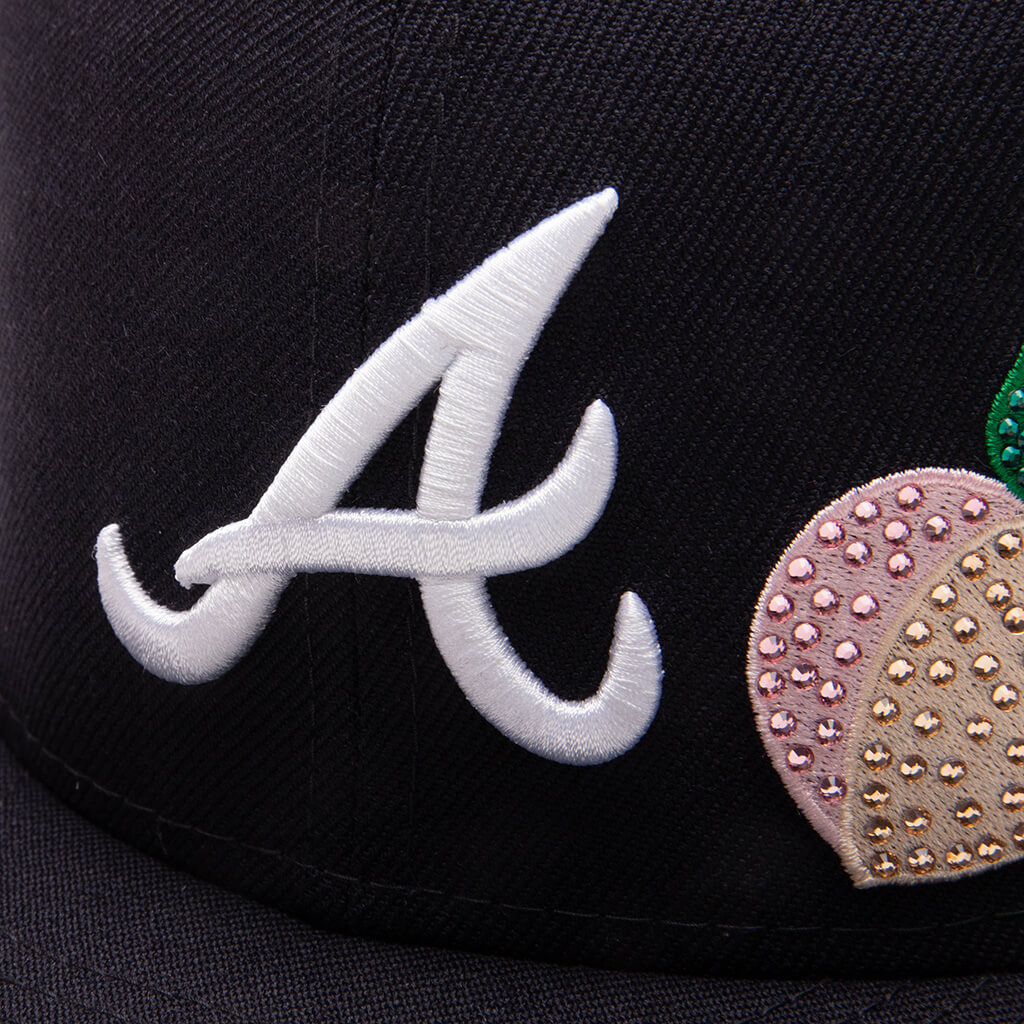 Crystal Icons 59FIFTY Fitted - Atlanta Braves