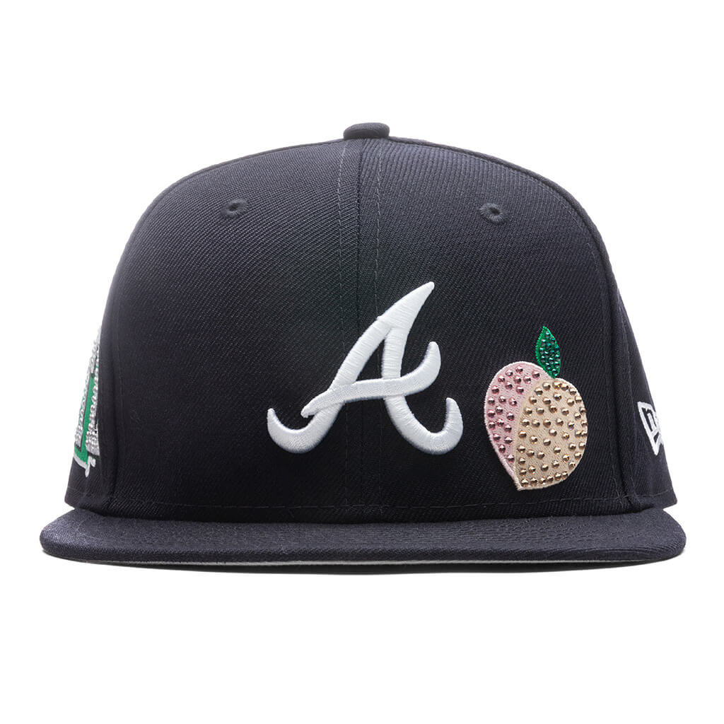 Crystal Icons 59FIFTY Fitted - Atlanta Braves