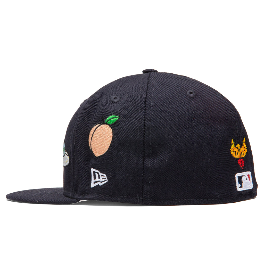 Icon Atlanta Braves 59FIFTY Fitted - Navy