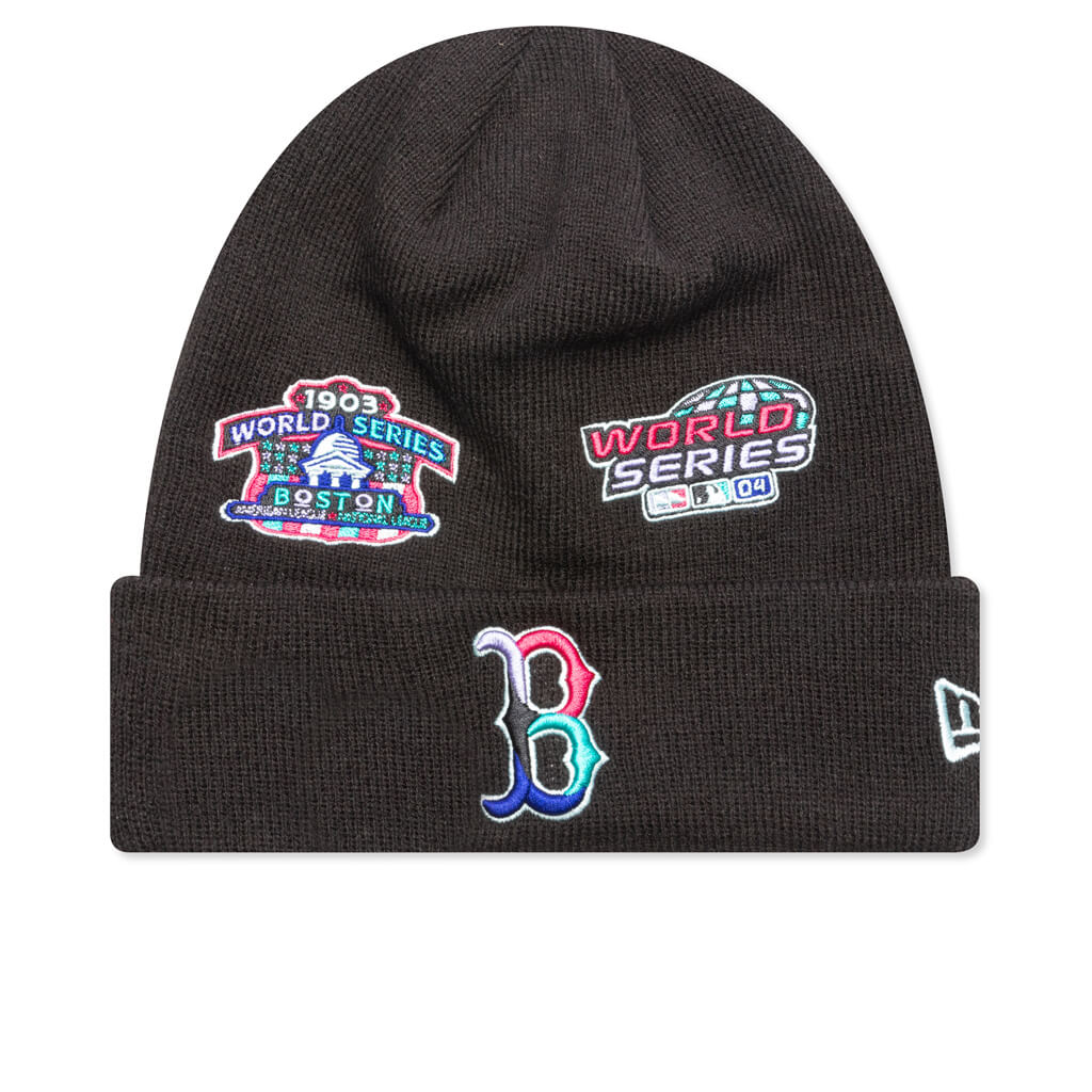 Polar Lights Knit Beanie - Boston Red Sox