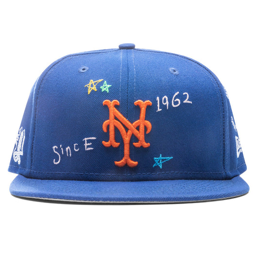 Scribble 59FIFTY Fitted - New York Mets