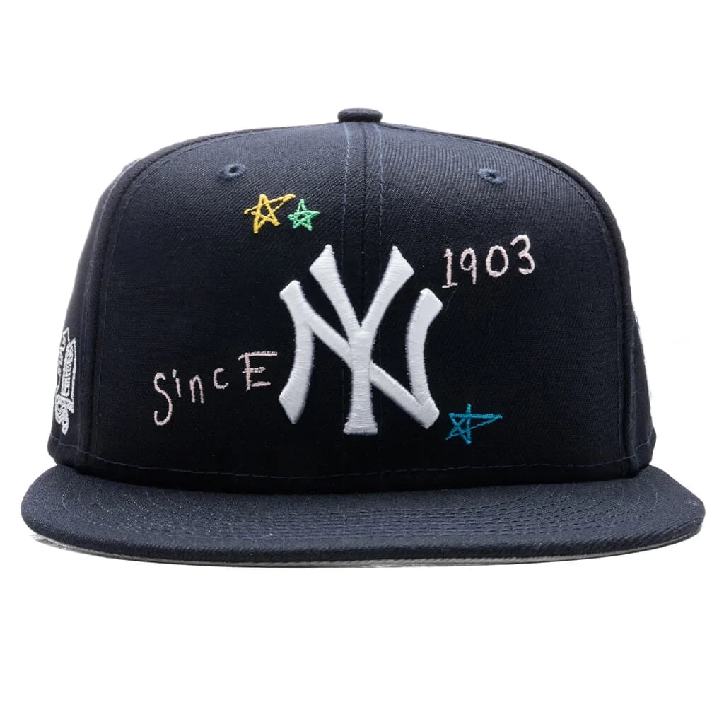 Scribble 59FIFTY Fitted - New York Yankees