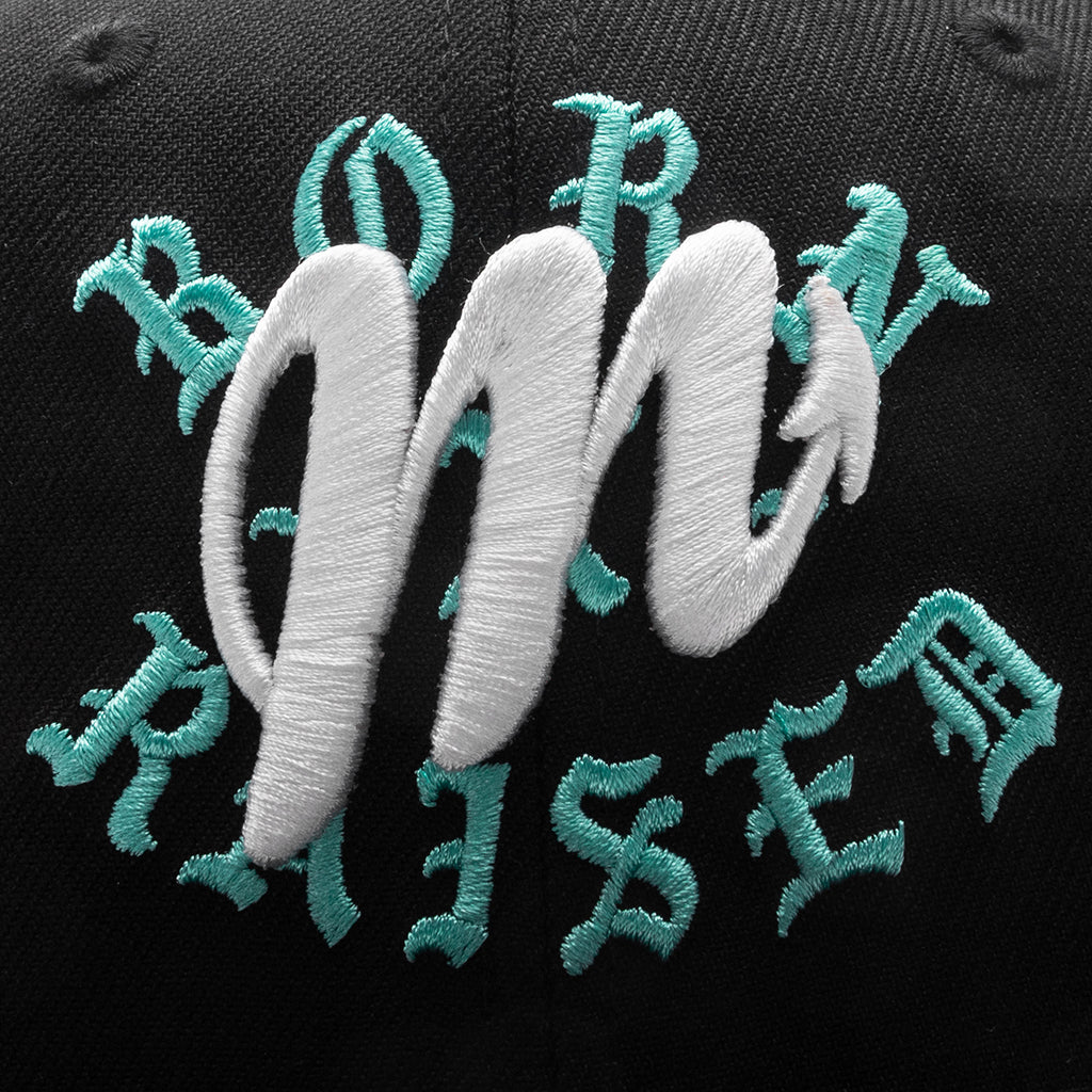 New Era x Born x Raised 59FIFTY LMB Diablos Rojos del México Layered Logo - Black